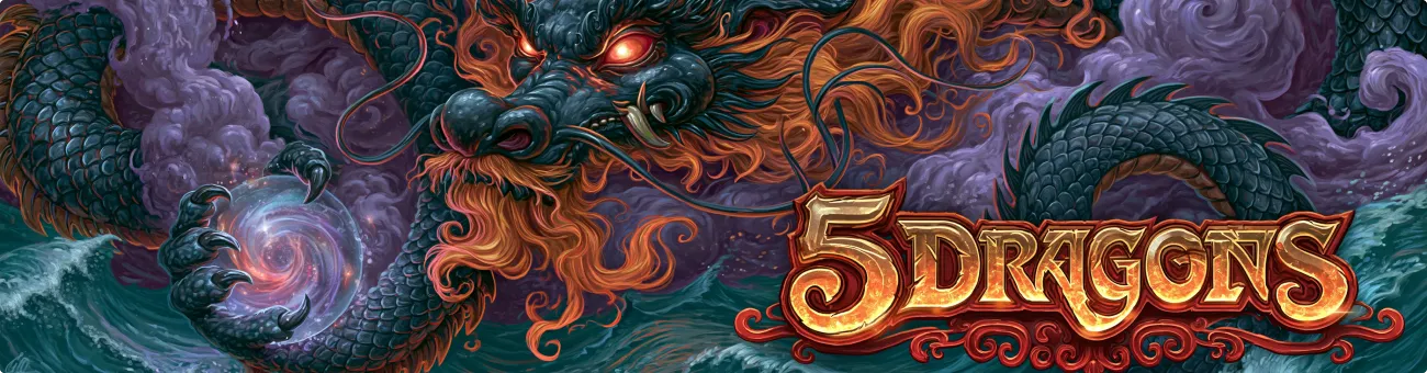 5 dragons slot Banner 5